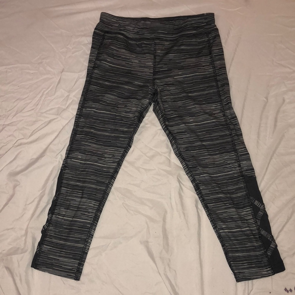Gray leggings